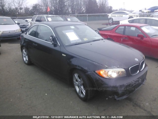 WBAUP7C59CVM55091 - 2012 BMW 128 I BLACK photo 1