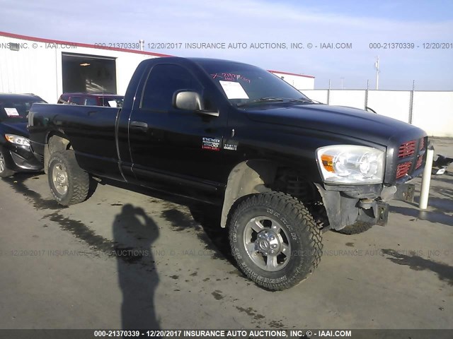 3D7KS26D18G237084 - 2008 DODGE RAM 2500 ST/SLT 黑色 照片 1