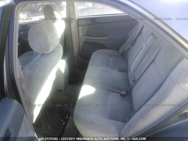 4T1BE32K63U759125 - 2003 TOYOTA CAMRY LE/XLE/SE GRAY photo 8
