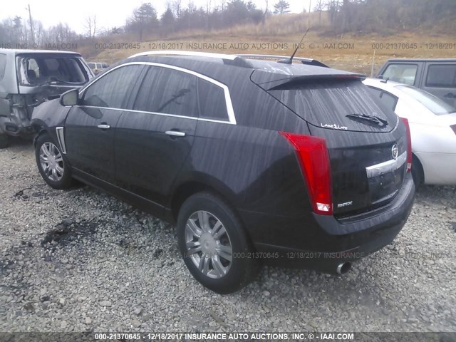 3GYFNCE3XDS545762 - 2013 CADILLAC SRX LUXURY COLLECTION BLACK photo 3