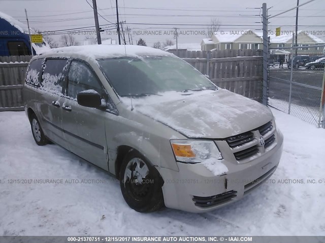 1D8HN44H78B148997 - 2008 DODGE GRAND CARAVAN SE BEIGE photo 6