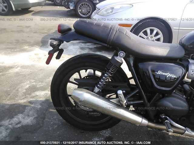 SMTD31GN7GT740025 - 2016 TRIUMPH MOTORCYCLE STREET TWIN  BLACK photo 6