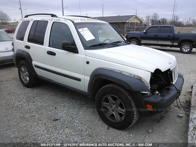 1J4GL48K37W721238 - 2007 JEEP LIBERTY SPORT 白色 照片 1