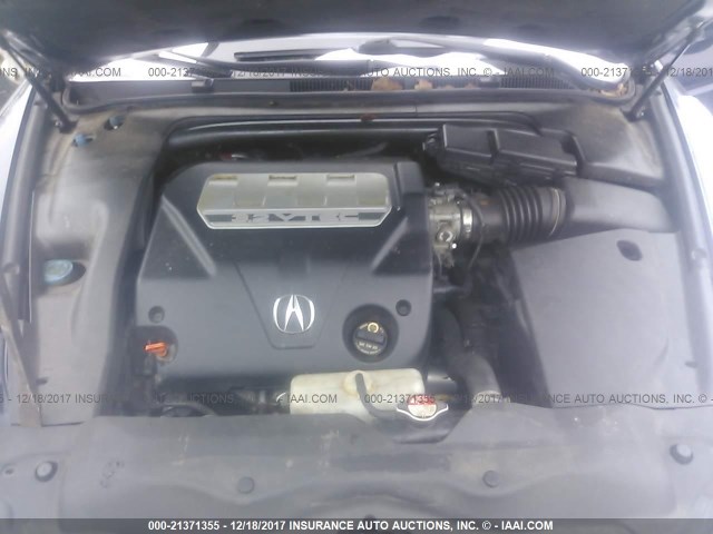 19UUA66277A043069 - 2007 ACURA TL BLUE photo 10