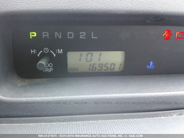 JTLKT324950175831 - 2005 TOYOTA SCION XB შავი ფოტო 7