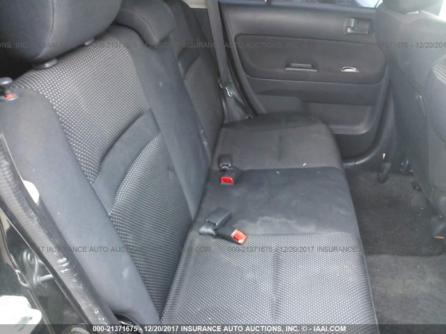 JTLKT324950175831 - 2005 TOYOTA SCION XB შავი ფოტო 8