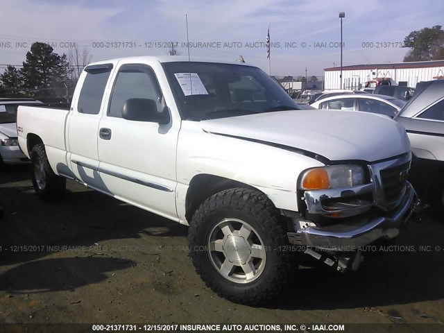 1GTEK19B96E119154 - 2006 GMC NEW SIERRA K1500 WHITE photo 1