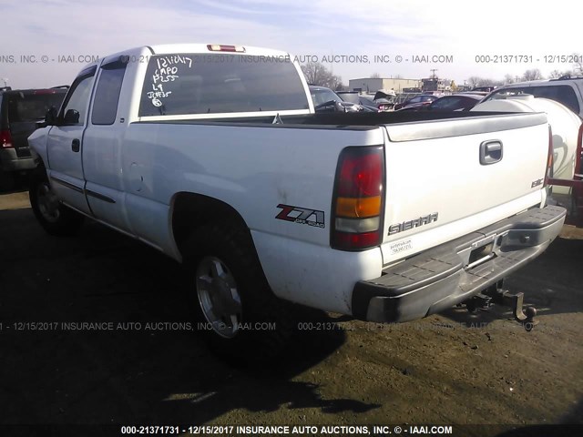 1GTEK19B96E119154 - 2006 GMC NEW SIERRA K1500 WHITE photo 3