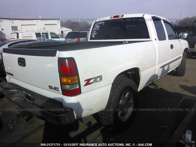 1GTEK19B96E119154 - 2006 GMC NEW SIERRA K1500 WHITE photo 4