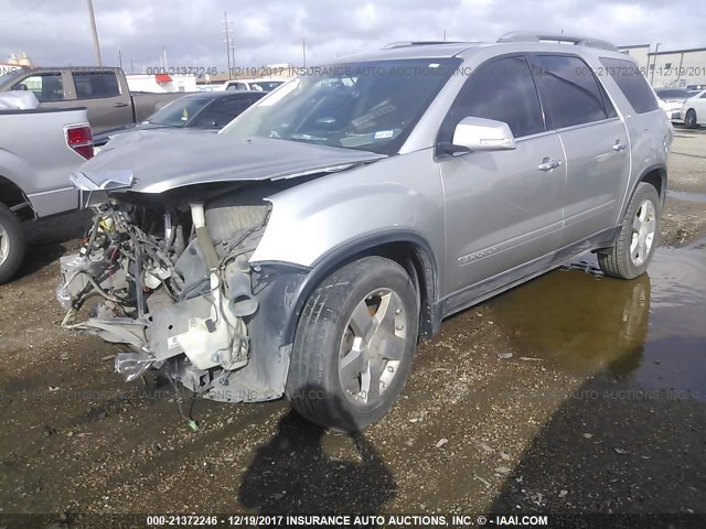 1GKER23768J198268 - 2008 GMC ACADIA SLT-1 Silber Foto 2