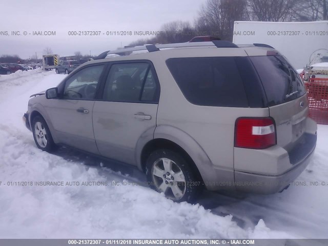 1FMZK05196GA06541 - 2006 FORD FREESTYLE SEL TAN photo 3