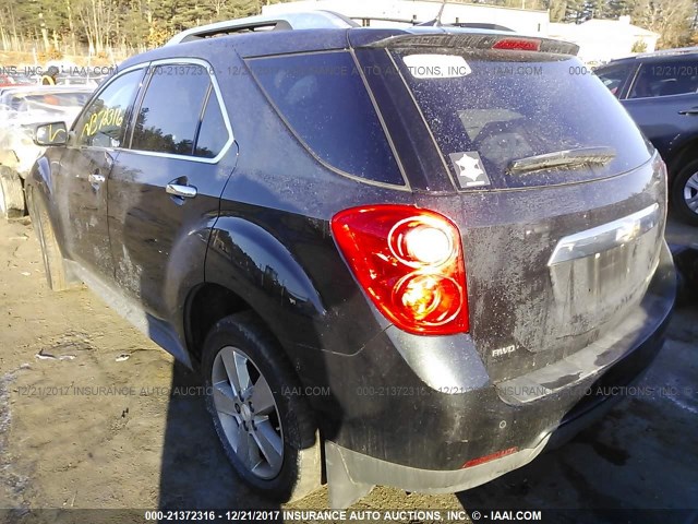 2GNFLGEK6D6302692 - 2013 CHEVROLET EQUINOX LTZ BLACK photo 3