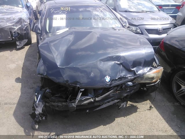 WBAVD33556KV64742 - 2006 BMW 330 XI BLACK photo 6