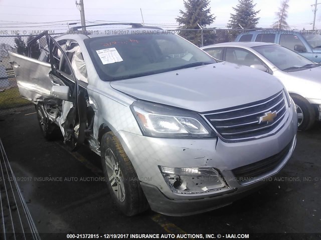 1GNKRHKD8HJ209903 - 2017 CHEVROLET TRAVERSE LT SILVER photo 1