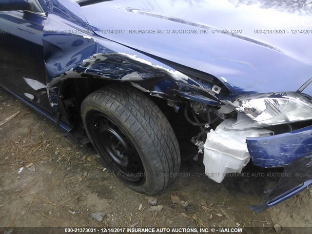 4T4BE46K88R016897 - 2008 TOYOTA CAMRY CE/LE/XLE/SE BLUE photo 6