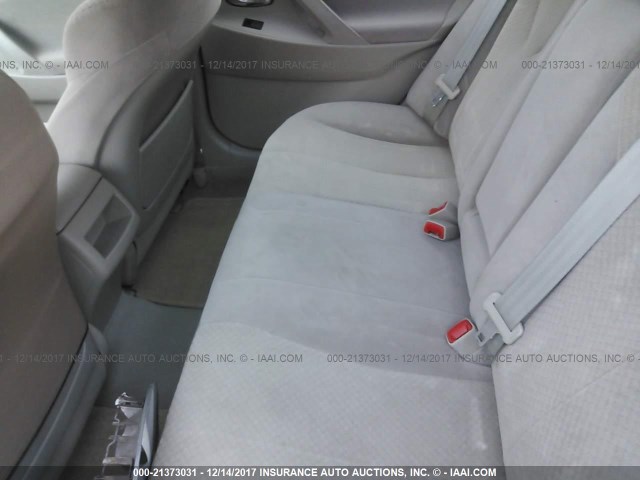 4T4BE46K88R016897 - 2008 TOYOTA CAMRY CE/LE/XLE/SE BLUE photo 8