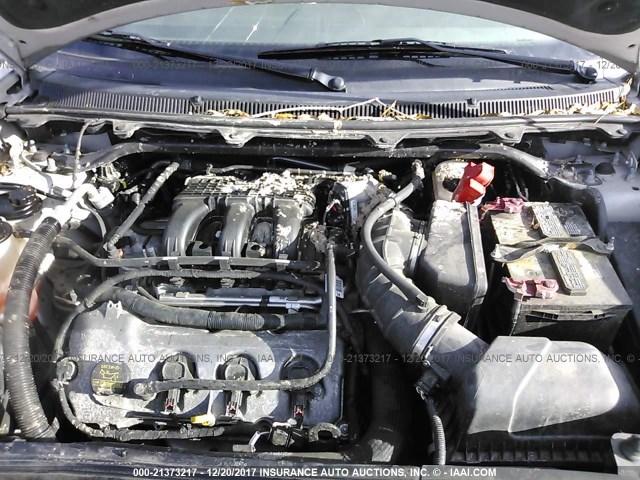 2FMHK6CC1CBD22148 - 2012 FORD FLEX SEL SILVER photo 10