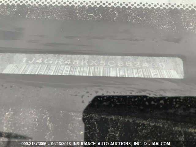 1J4GR48KX5C662430 - 2005 JEEP GRAND CHEROKEE LAREDO/COLUMBIA/FREEDOM 香槟色 照片 9