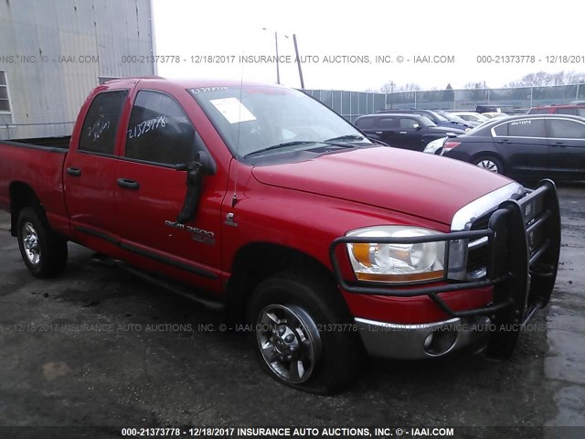 1D7KS28C36J214891 - 2006 DODGE RAM 2500 ST/SLT 红色 照片 1