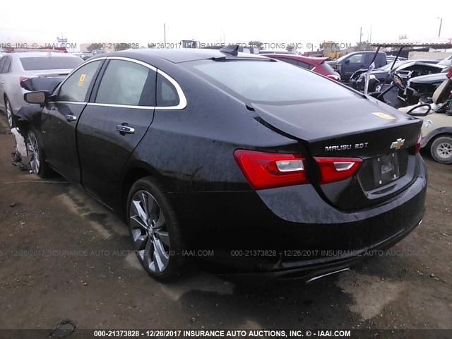 1G1ZH5SX7GF237544 - 2016 CHEVROLET MALIBU PREMIER BLACK photo 3