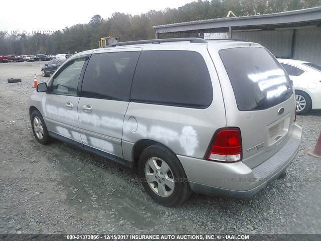 2FMZA57634BA36647 - 2004 FORD FREESTAR SES SILVER photo 3