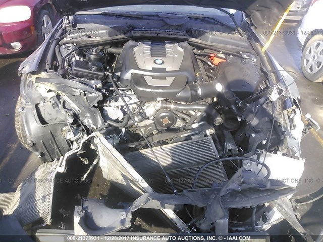 WBAEH13507CR53292 - 2007 BMW 650 I BLACK photo 10