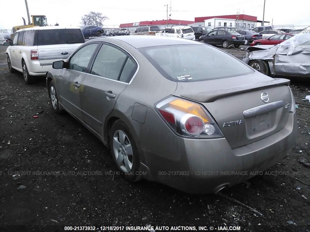 1N4AL21E27N400209 - 2007 NISSAN ALTIMA 2.5/2.5S GOLD photo 3