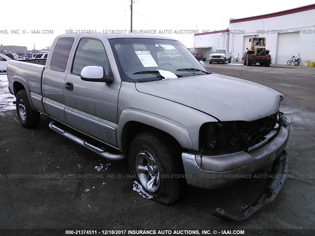 2GTEK19T7Y1355931 - 2000 GMC NEW SIERRA K1500 Pewter photo 1