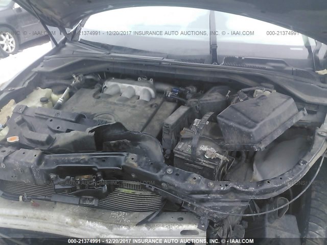 JN8AZ08WX6W508912 - 2006 NISSAN MURANO SL/SE/S GRAY photo 10