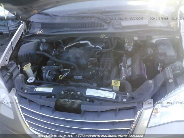 2A8HR54119R616147 - 2009 CHRYSLER TOWN & COUNTRY TOURING TAN photo 10