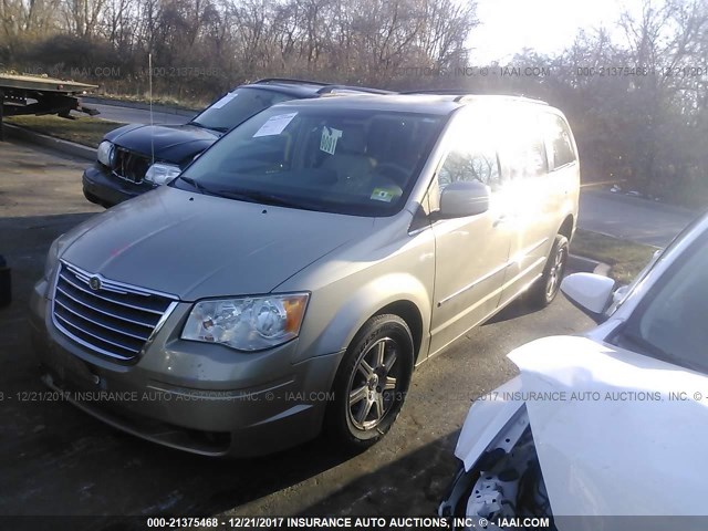 2A8HR54119R616147 - 2009 CHRYSLER TOWN & COUNTRY TOURING TAN photo 2