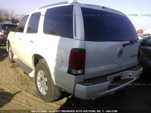 1GYEK63N43R221542 - 2003 CADILLAC ESCALADE LUXURY WHITE photo 3