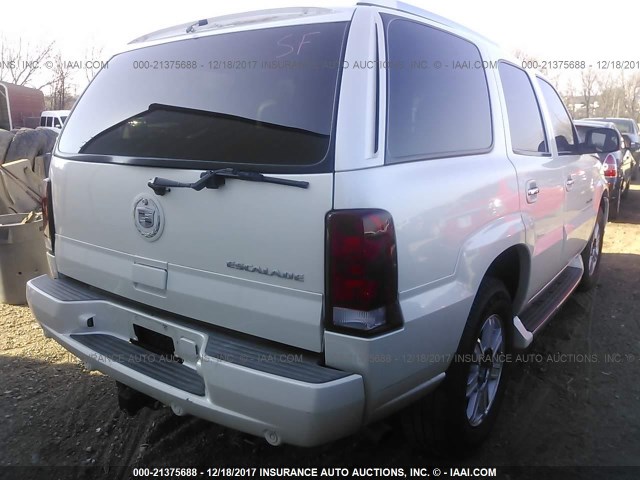 1GYEK63N43R221542 - 2003 CADILLAC ESCALADE LUXURY 白色 照片 4