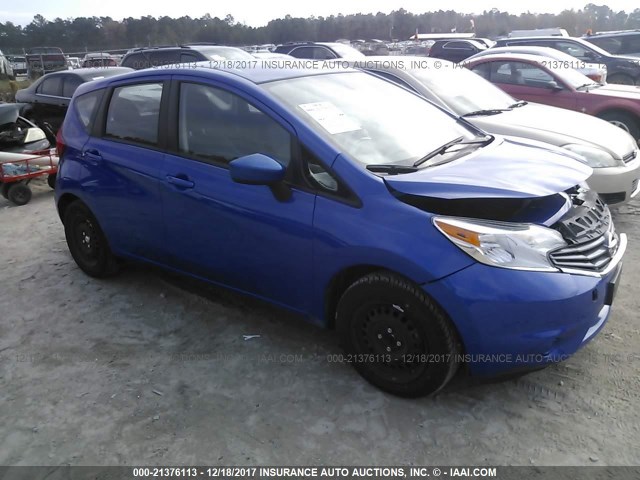 3N1CE2CP7FL422025 - 2015 NISSAN VERSA NOTE S/S PLUS/SV/SL/SR BLUE photo 1