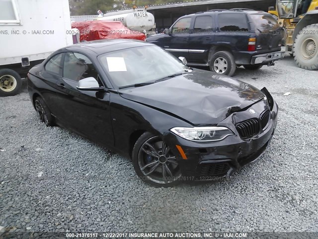 WBA1J7C58EV253074 - 2014 BMW M235I BLACK photo 1