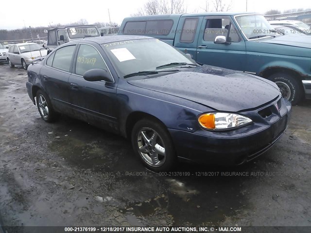 1G2NF52E74M570459 - 2004 PONTIAC GRAND AM SE1 Dark Blue photo 1