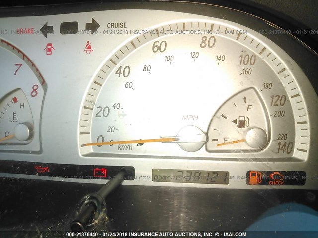 JTDBE32K220082942 - 2002 TOYOTA CAMRY LE/XLE/SE Dark Blue photo 7