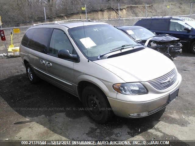 2C8GP64L22R798039 - 2002 CHRYSLER TOWN & COUNTRY LIMITED GOLD photo 1