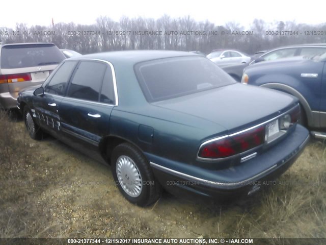 1G4HP52K7WH483969 - 1998 BUICK LESABRE CUSTOM Light Blue photo 3