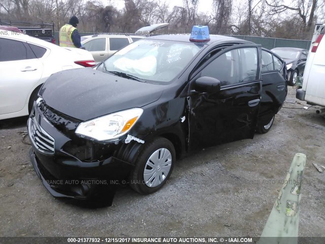 ML32F3FJ4JHF02379 - 2018 MITSUBISHI MIRAGE G4 ES Qara foto 2