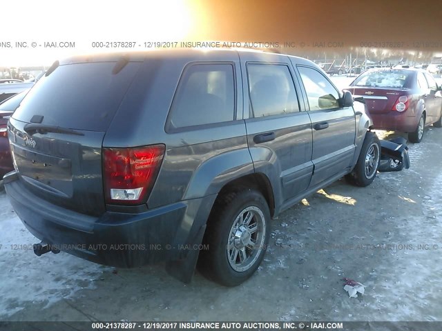 1J4GR48K96C351458 - 2006 JEEP GRAND CHEROKEE LAREDO/COLUMBIA/FREEDOM 蓝色 照片 4