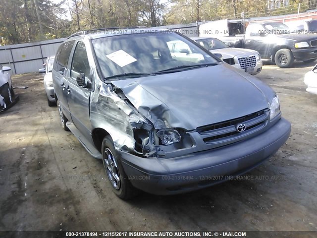 4T3ZF13C0WU008590 - 1998 TOYOTA SIENNA LE/XLE GRAY photo 1