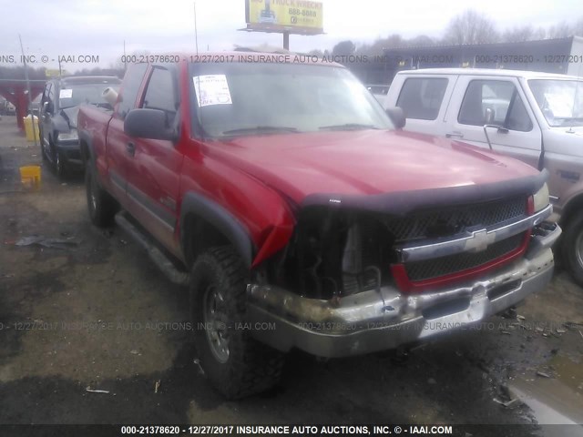 1GCHK29234E362863 - 2004 CHEVROLET SILVERADO K2500 HEAVY DUTY RED photo 6