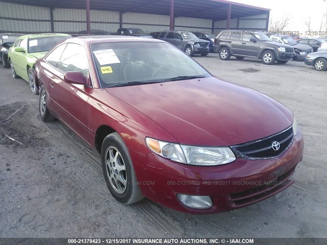 2T1CF22P9YC371810 - 2000 TOYOTA CAMRY SOLARA SE/SLE 红色 照片 1