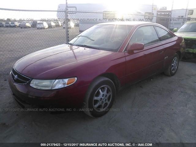 2T1CF22P9YC371810 - 2000 TOYOTA CAMRY SOLARA SE/SLE 红色 照片 2