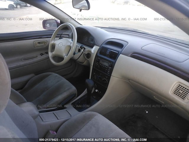 2T1CF22P9YC371810 - 2000 TOYOTA CAMRY SOLARA SE/SLE 红色 照片 5