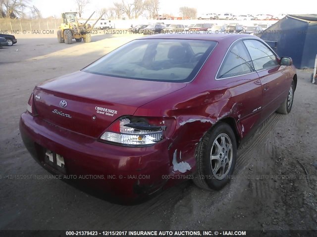 2T1CF22P9YC371810 - 2000 TOYOTA CAMRY SOLARA SE/SLE RED photo 6