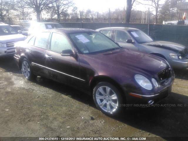 WDBUF87X99B380313 - 2009 MERCEDES-BENZ E 350 4MATIC MAROON photo 1