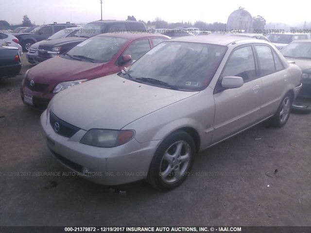 JM1BJ225X10451870 - 2001 MAZDA PROTEGE LX/ES 棕色 照片 2