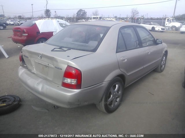 JM1BJ225X10451870 - 2001 MAZDA PROTEGE LX/ES 棕色 照片 4